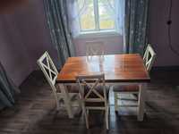 Stół kuchenny cztery krzesła