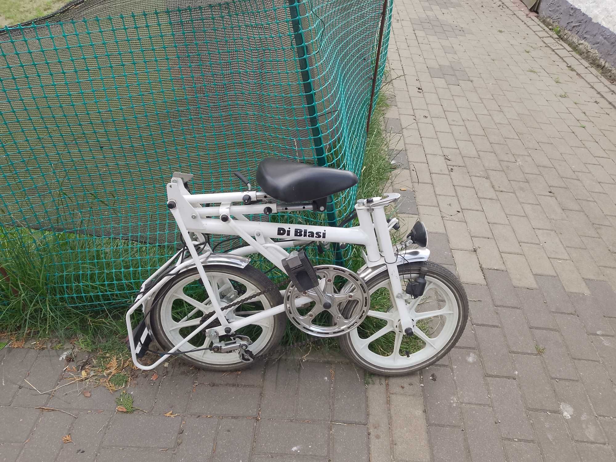 Rower składak di blasi z biegami