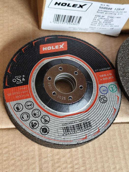 Tarcze do szlifowania grube holex 14 szt