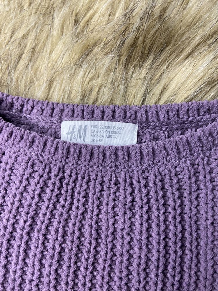 Вязаный свитер для девочки от h&m