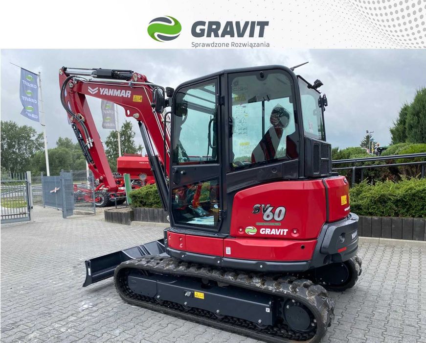 Koparka Yanmar SV60 (6 ton) od Autoryzowanego Dealera - GRAVIT