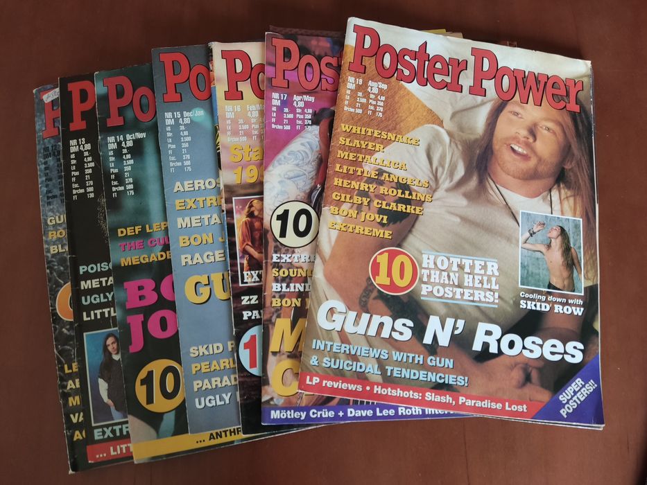 Revista Poster Power e outras