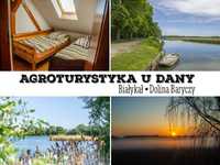 NOCLEGI DOLINA BARYCZY! Stawy! Agroturystyka u Dany w Białymkale