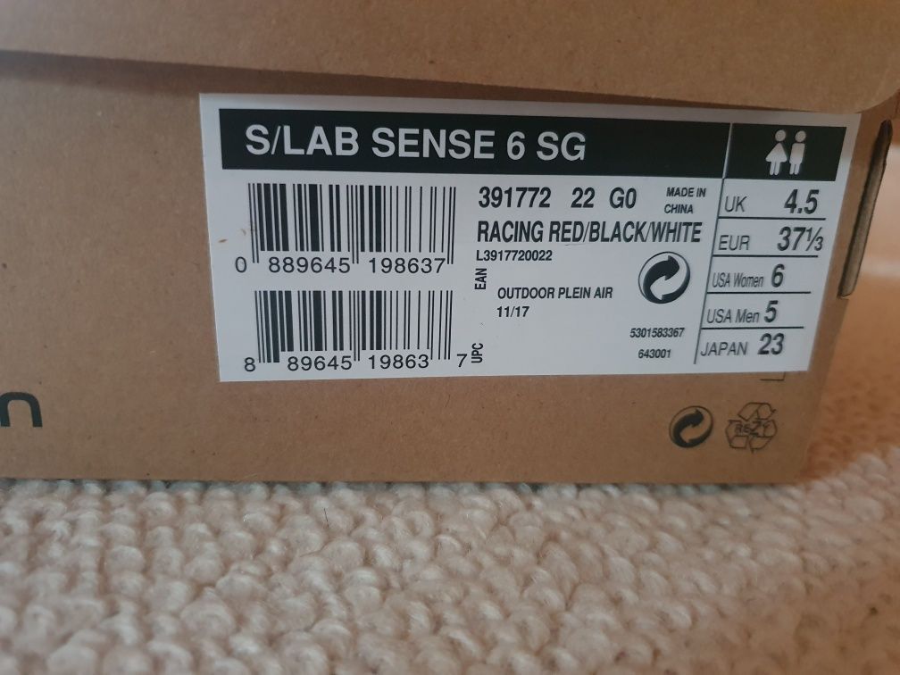 Buty Salomon Sense 6 SG S/Lab, r. 23 (23.5)