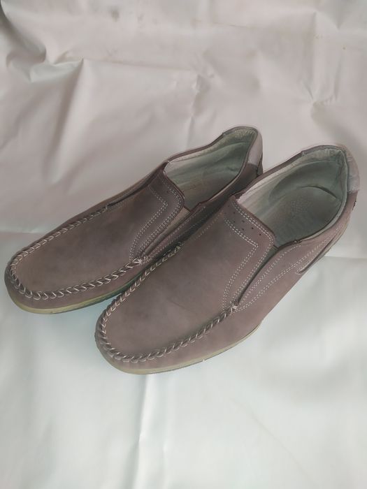 Макасини чоловічі 42-44  р  27 см по стельці ІТАЛІЯ ШКІРА