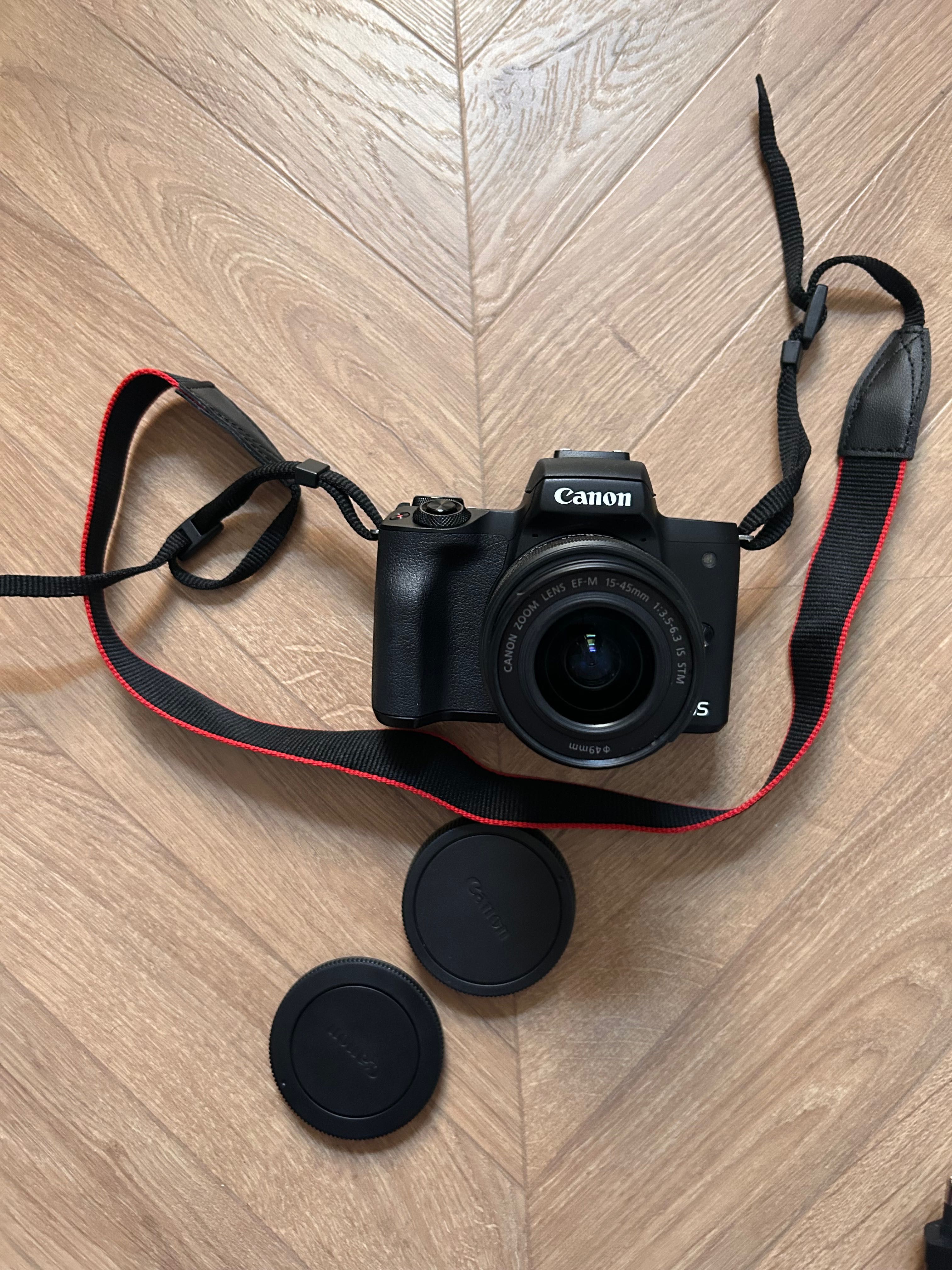 Aparat fotograficzny Canon M50 Mark II z obiektywem M15-45mm