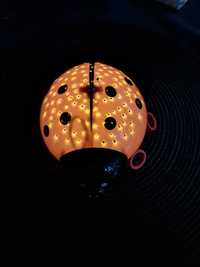 Lampka biedronka projektor gwiazd