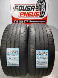 2 pneus semi novos continental contact  235/50R17 96W Oferta portes