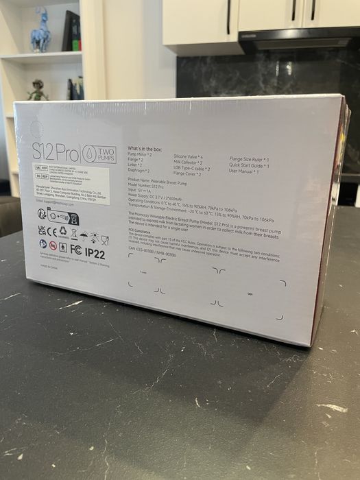 Laktator Momcozy s12 Pro NOWY, fabrycznie zapakowany, bezprzewodowy