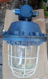 Lampa industrialna POLAM Wilkasy OMP 300, loft.