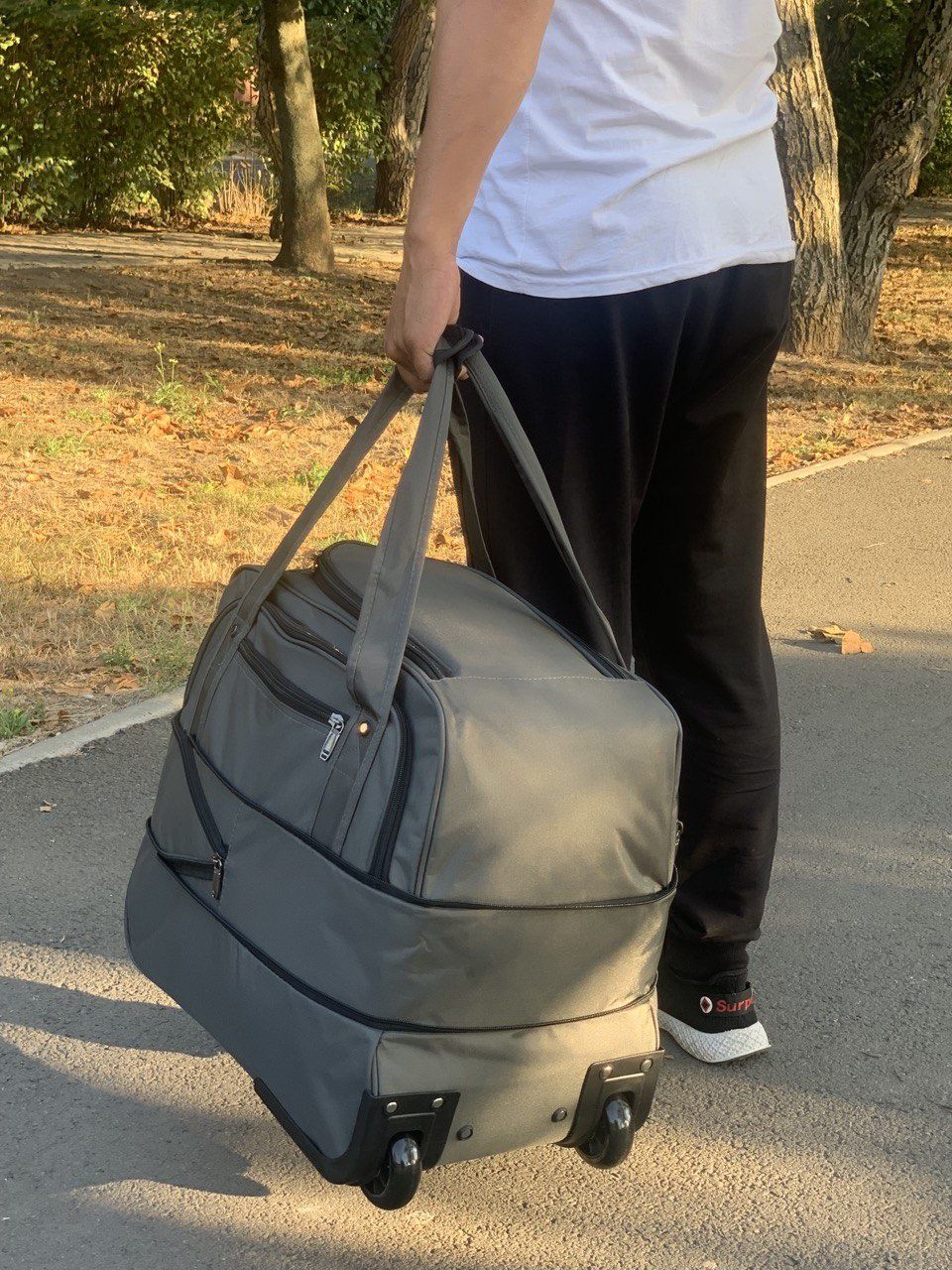 Сумка-чемодан, сумка с ручкой,   Graphite 60 литров++