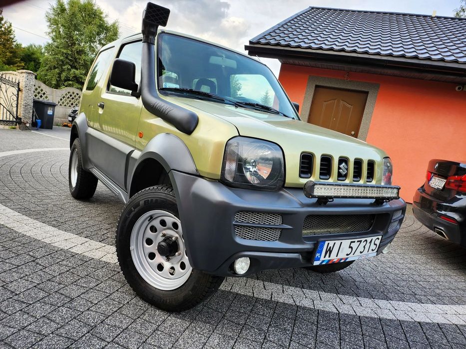 Suzuki Jimny FV23%, 4x4, 1.3, Serwis, Salon PL,1 Właść, Klima, 100% Bezwypadek
