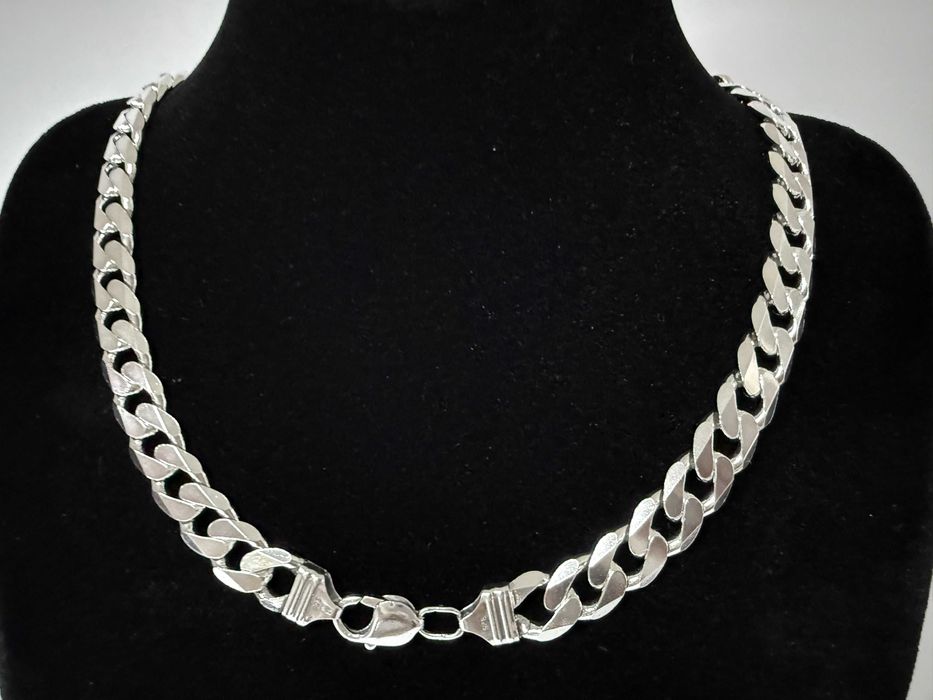 Srebrny Łańcuszek splot Pancerka 53 CM 97 GRAM ! PR. 925 Okazja !
