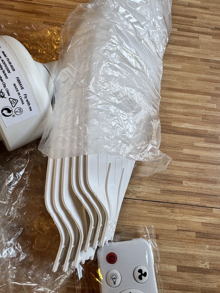 Lampa sufitowa z wentylatorem - Nowe polecam