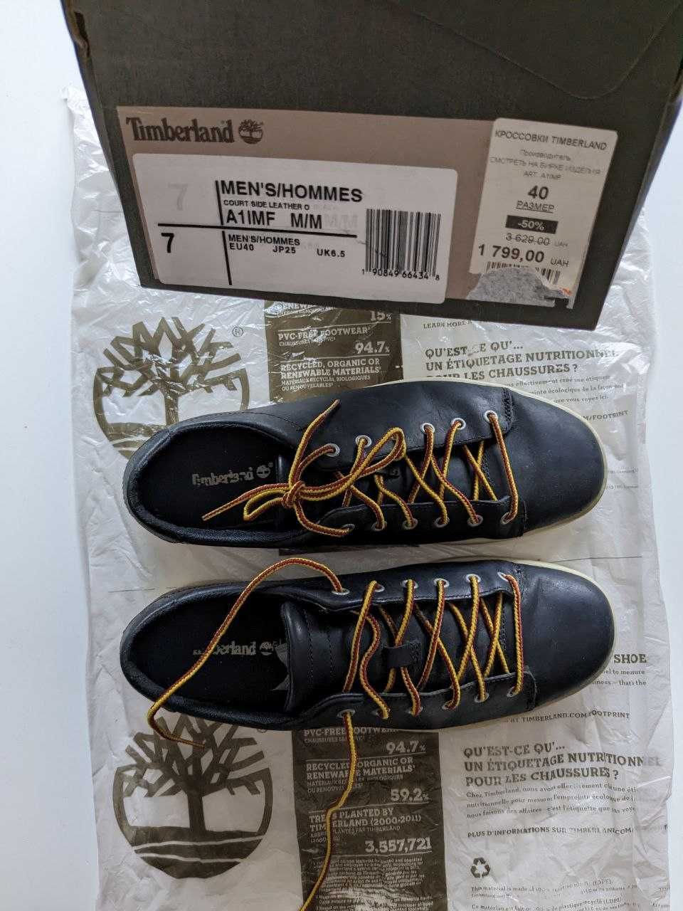 Продам шкіряні Timberland черевики, Original