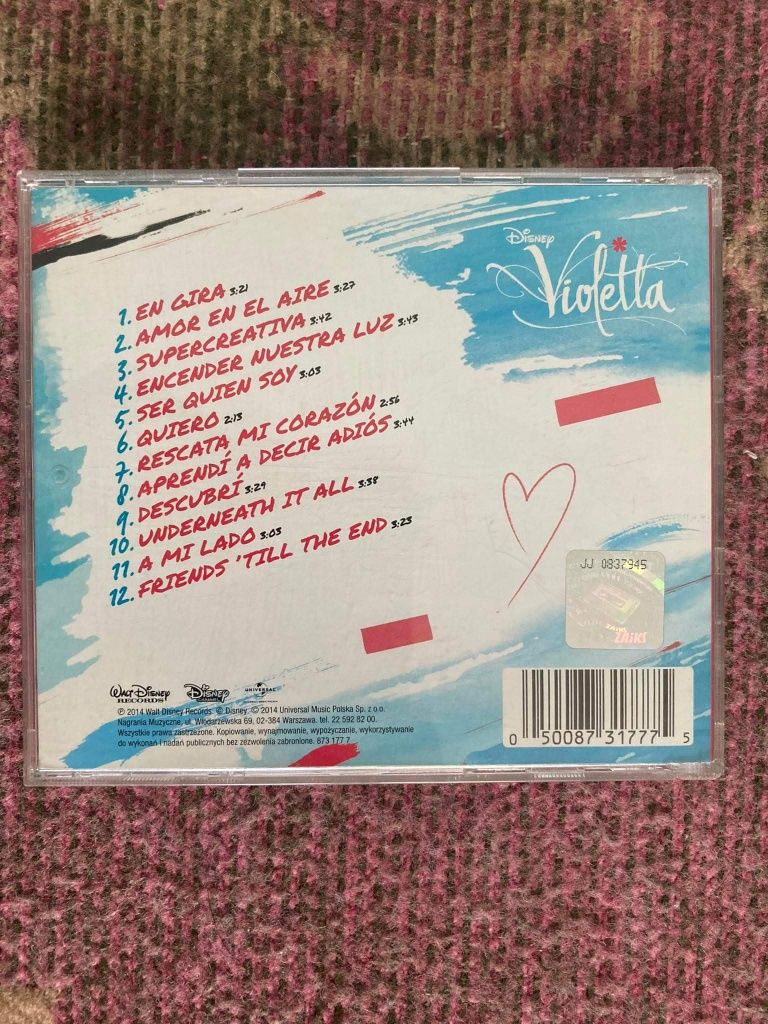 Gira mi cancion Violetta CD karaoke