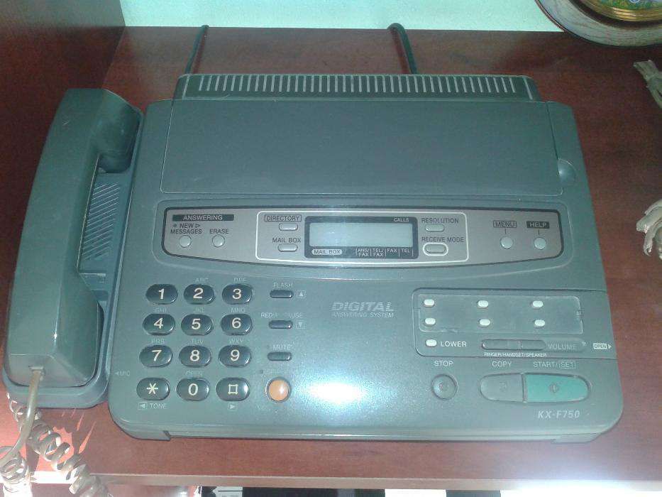 факсимильний аппарат panasonik kx-f750 + бумага для факсов в подарок