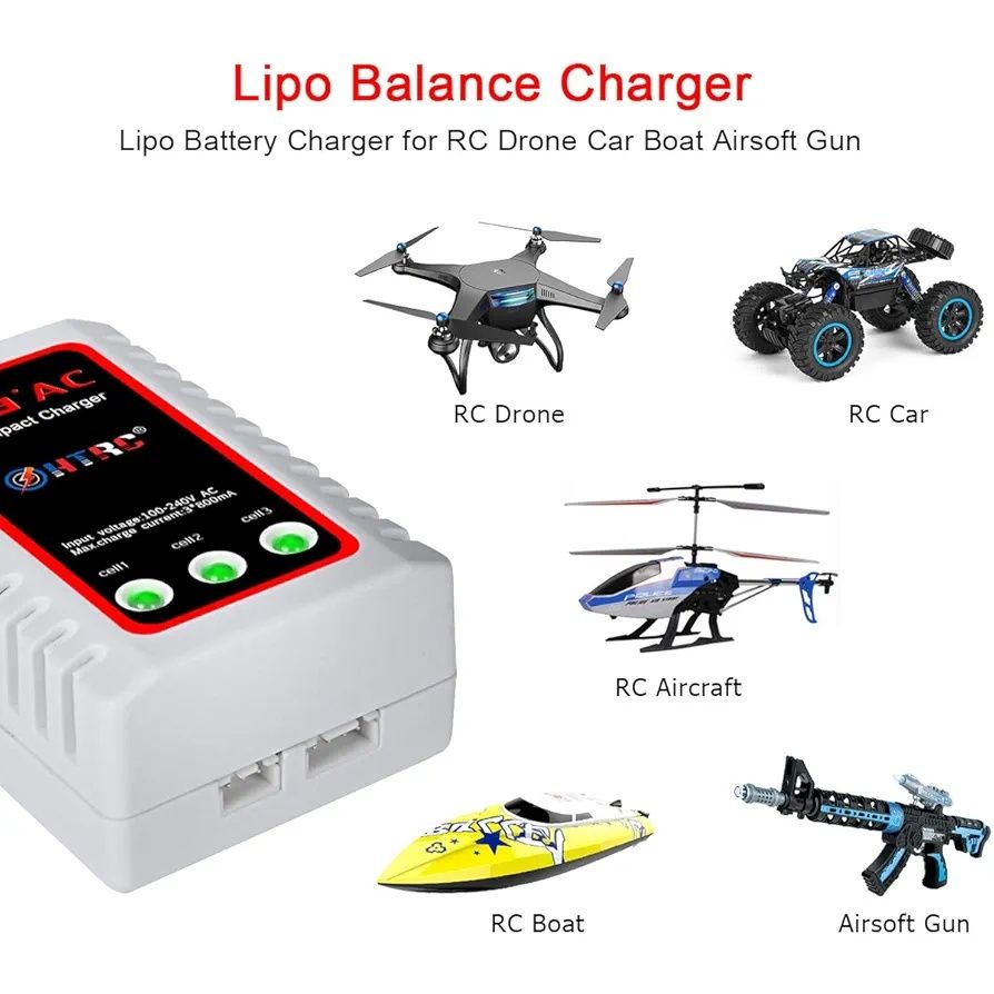 ładowarka HTRC B3 AC Compact Balance Charger,  ładowarka do dronów