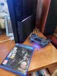 Ps4 fat 500 gb + гра The last of us