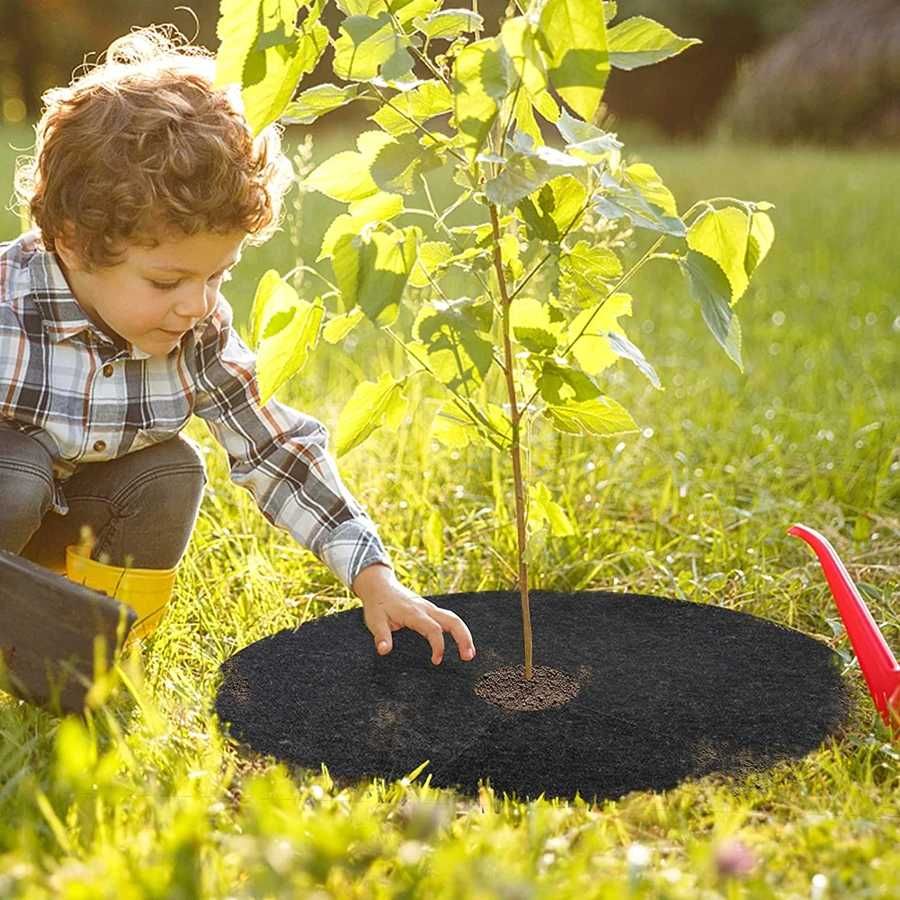 Malha Pano Anti-ervas para ávrores mulching - biodegradável ecológico