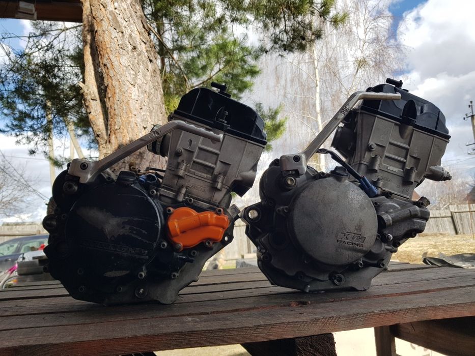 Двигателя по запчастям.  KTM EXC-F 250 SX-F XCF-W  XC-F SXS-F  05-10