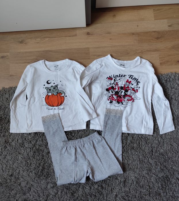 Koszulki T-shirty z długim rękawem dla dziewczynki Sinsay r. 104