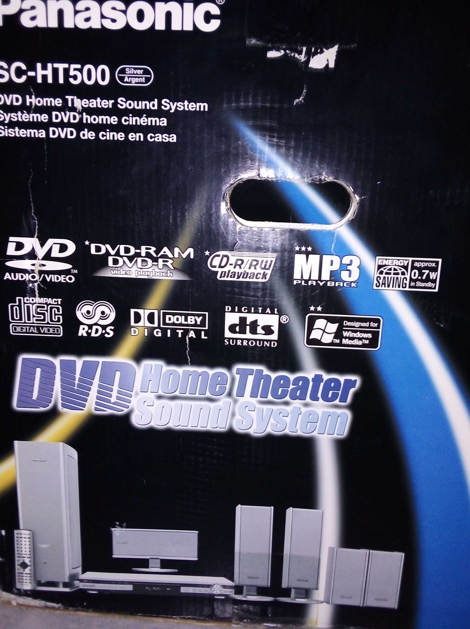 (NOVO) Panasonic sc-ht500 DVD home theater sound system