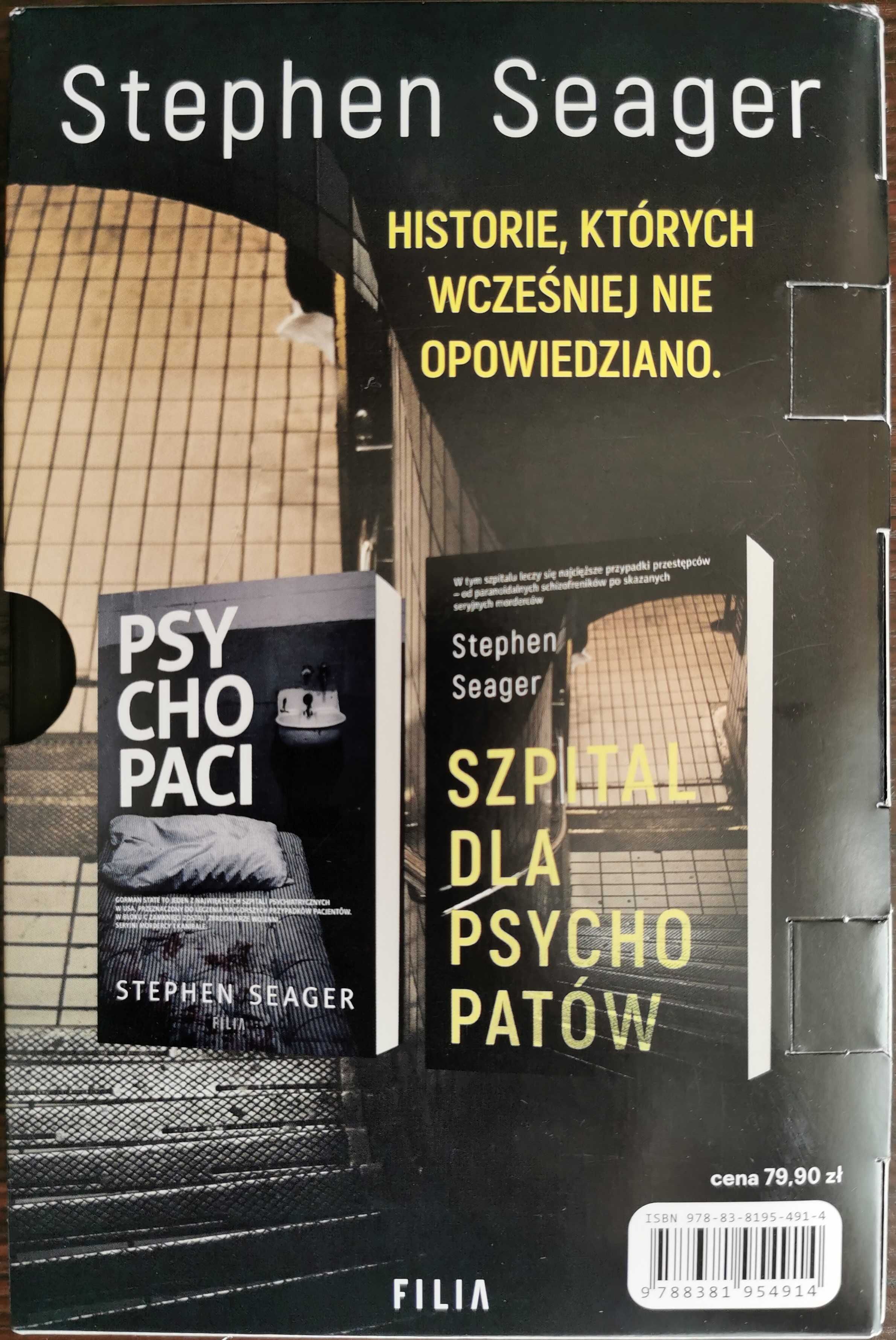 Pakiet Psychopaci / Szpital dla psychopatów, Stephen Seager