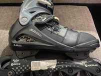 Patins em Linha x- lightech abec 5  42 (COMO NOVOS)