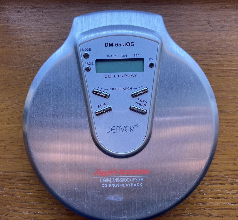 CD Player Denver DM - 65 Jog (Vintage ) Discman