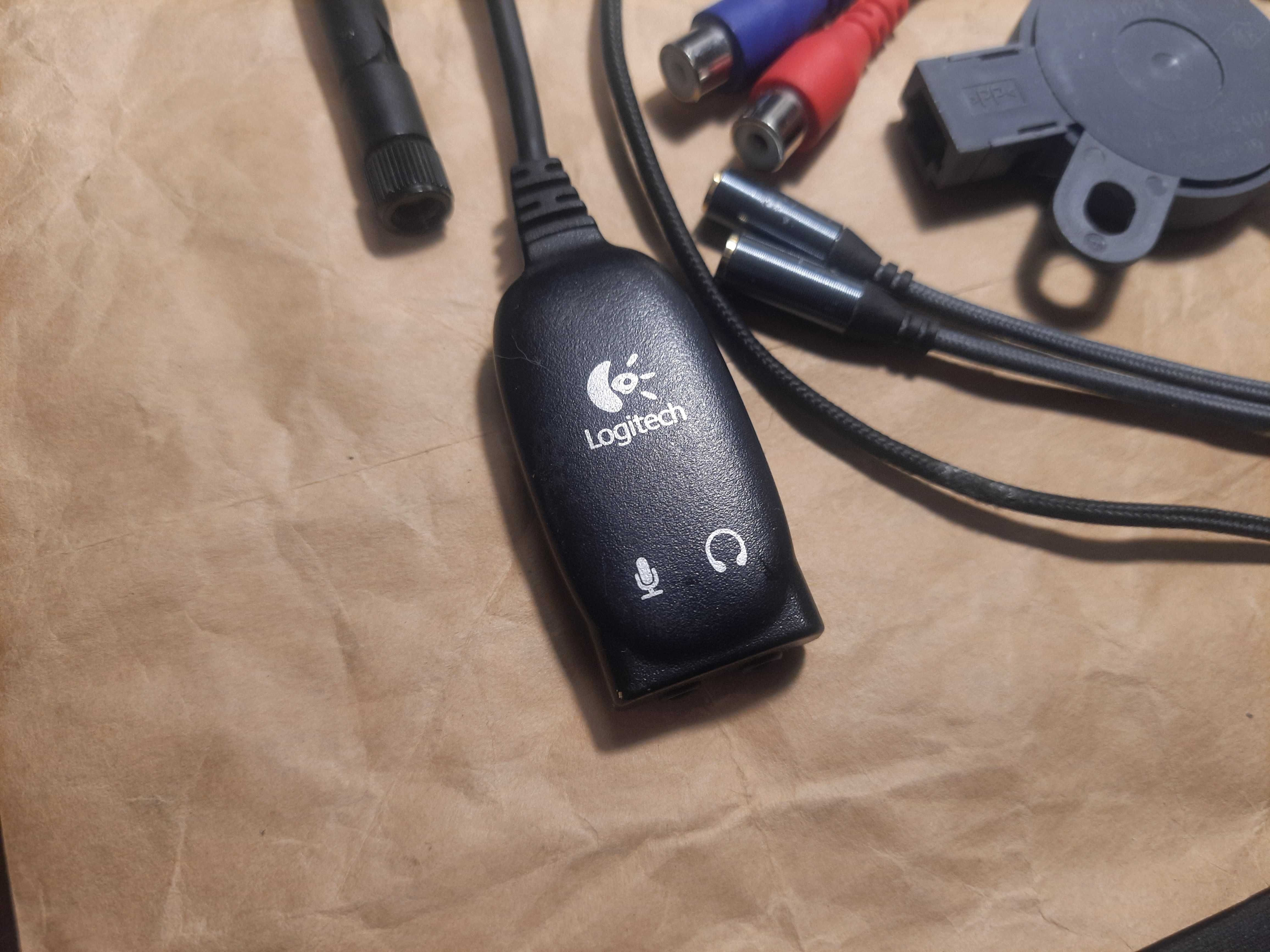 Джек міні перехідник 3.5 HDMI Logitech aux