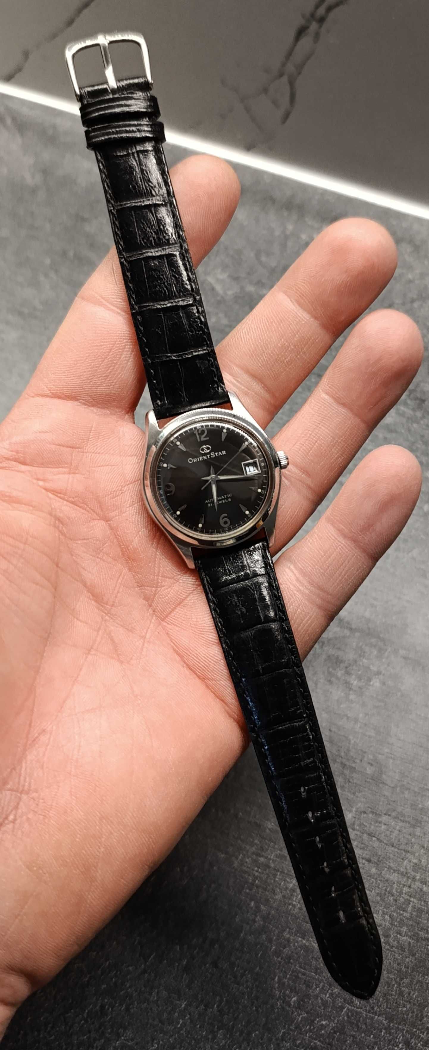 Elegancki zegarek męski Orient Star automatic nowy pasek gwarancja
