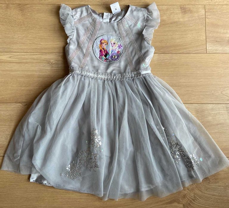 Disney Store sukienka Kraina Lodu Elsa 128 cm 7/8 lat