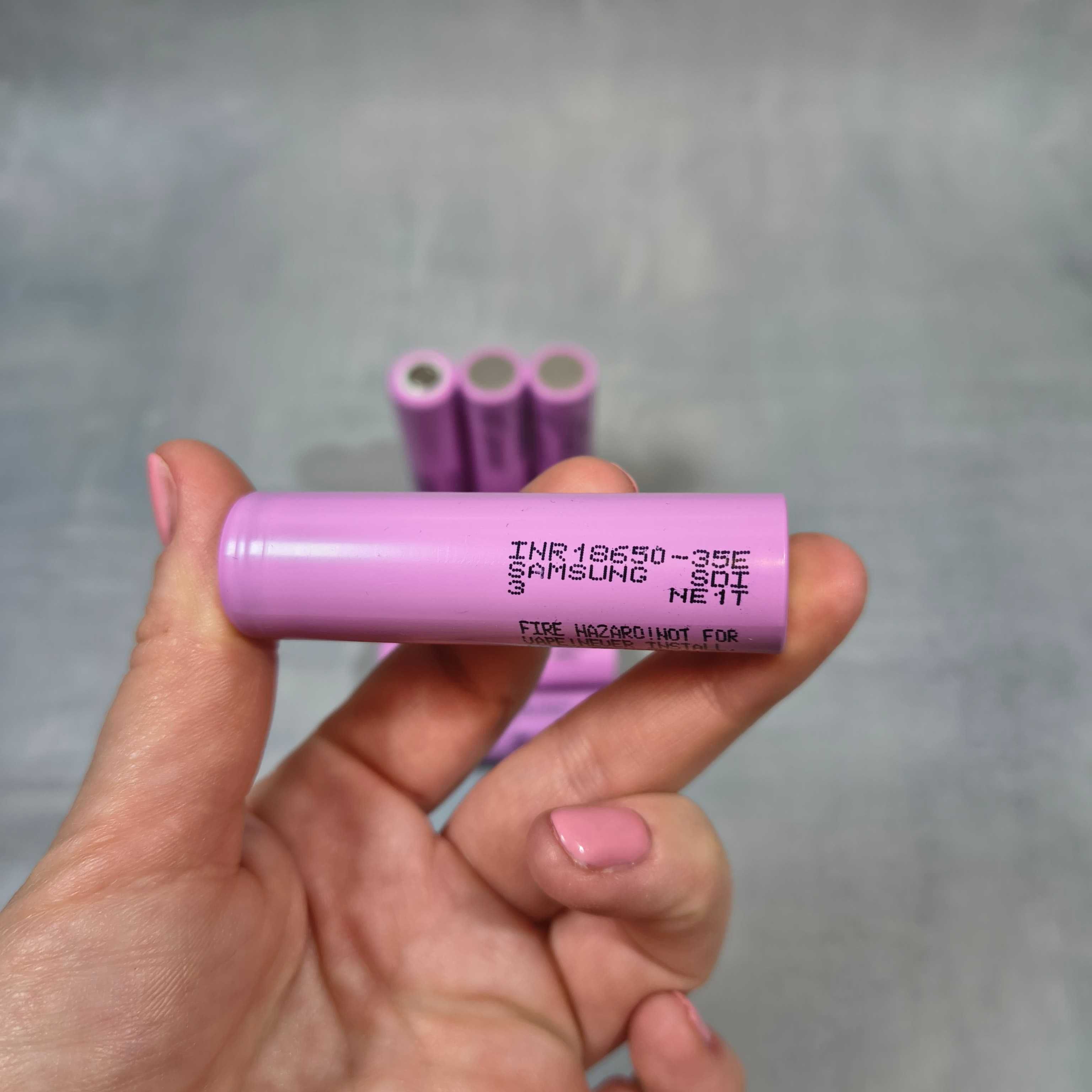 Новый Samsung INR18650-35E 18650 Аккумулятор 3400мАч 8А супер якість