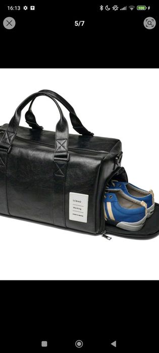 Bolsa de Viagem Multifuncional – Estilo, Praticidade e Grande Capacida