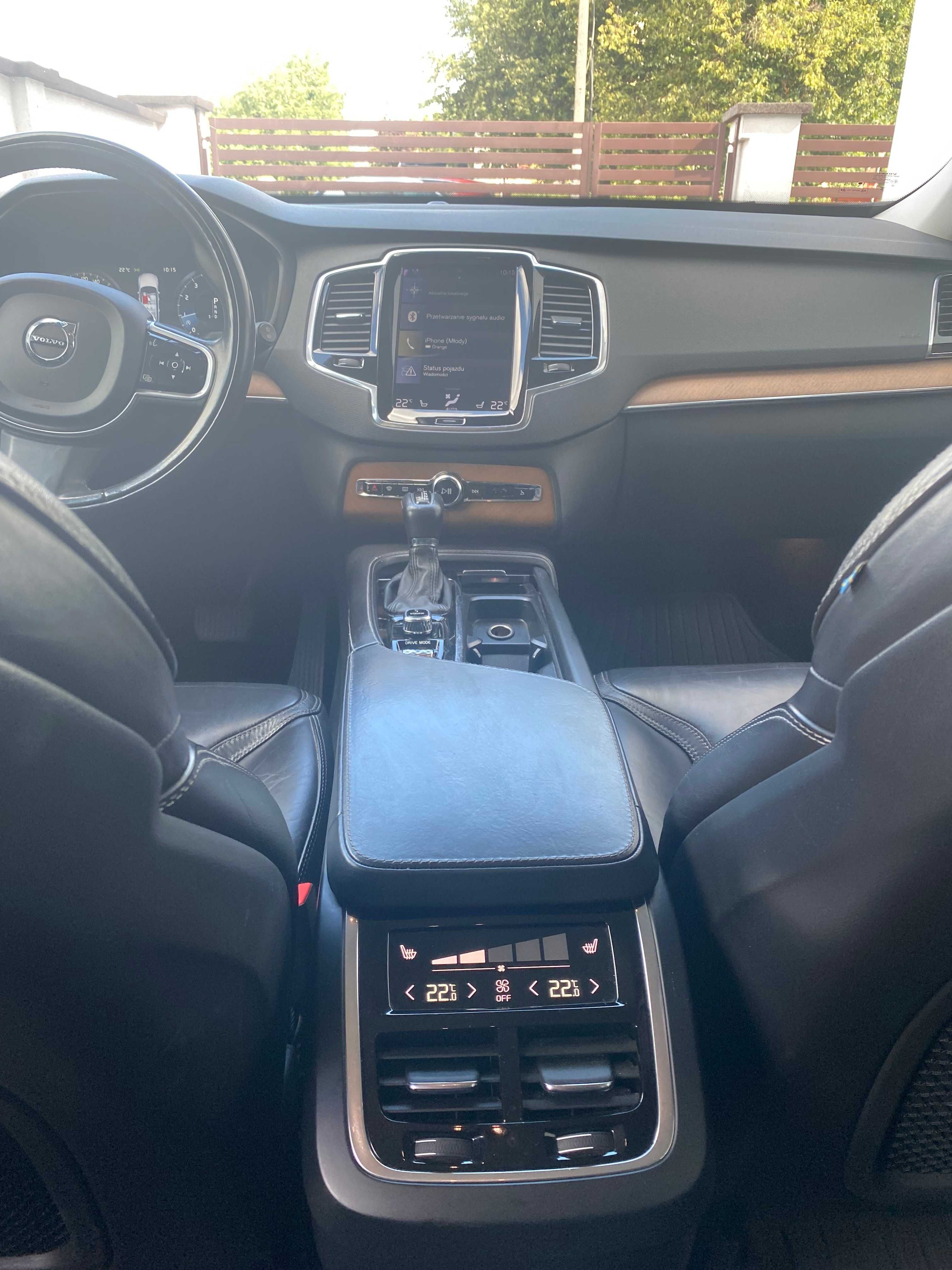 VOLVO XC90 II T5 AWD 254 KM INSCRIPTION faktura vat hak pneumatyka