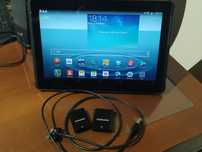 Tablet Samsung Galaxy Tab II Com Capa Original, Adaptadores e Cabo USB