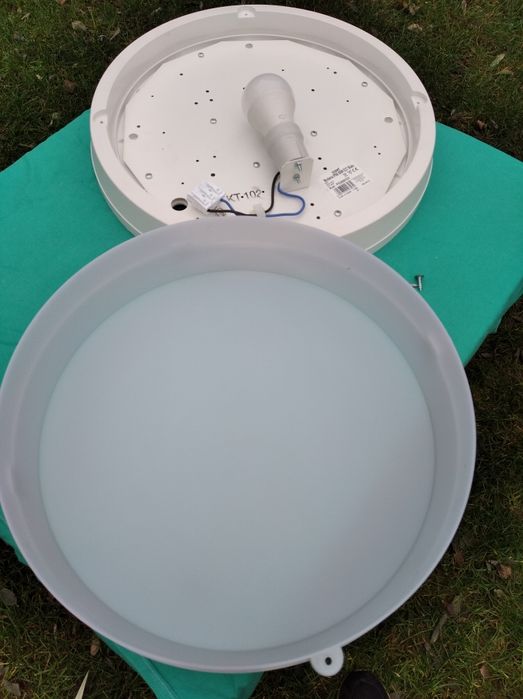 Lampa - plafon biała