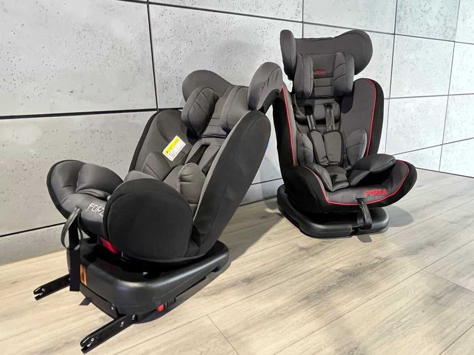 Fotelik 360 FORZA BLACK 0-36 kg, uniwersalny wysyłka