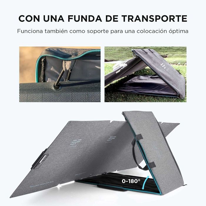 Painel Solar portátil Ecoflow 400w - novo por estrear