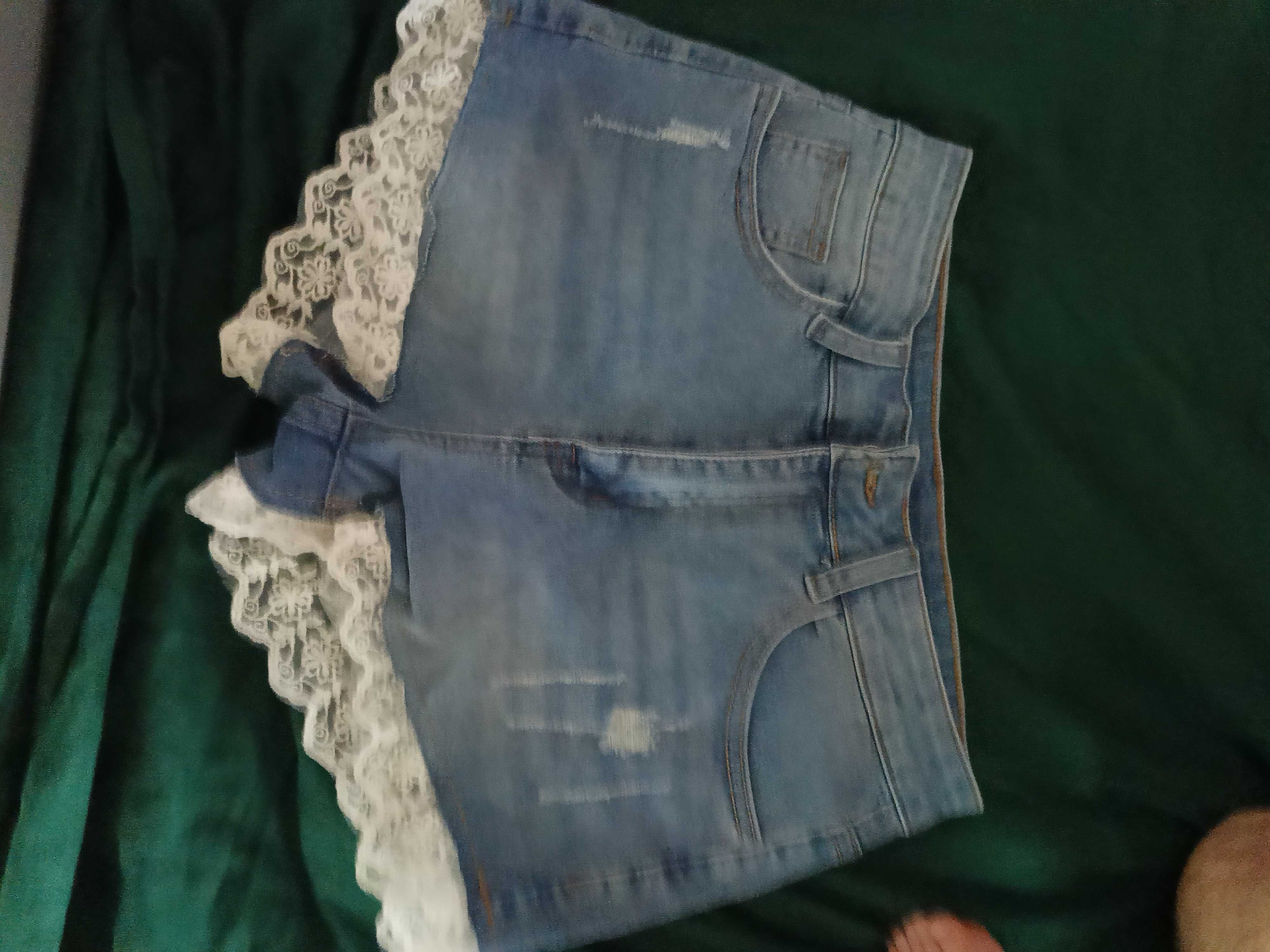 Spodenki jeansowe