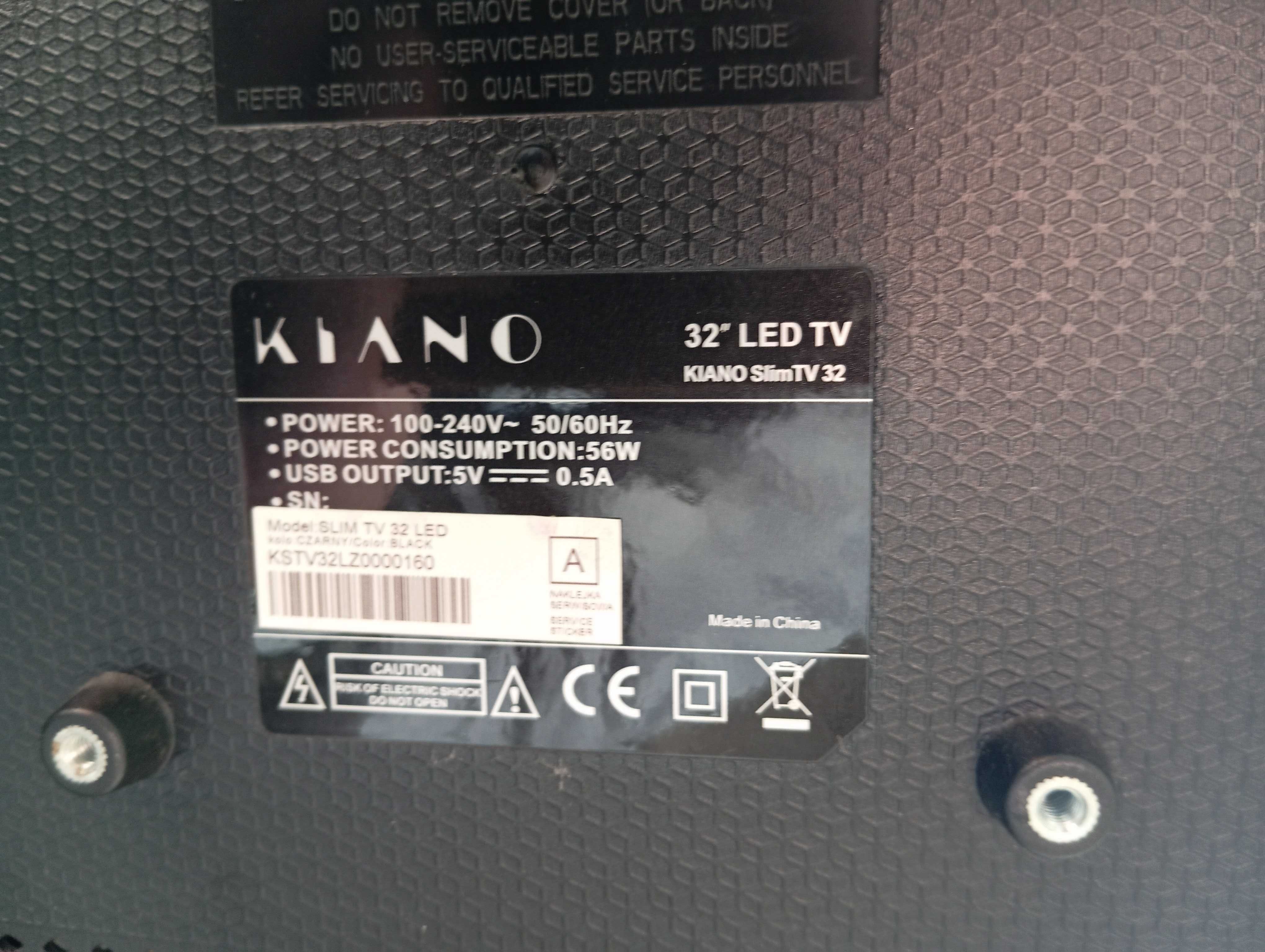 Telewizor Kiano 32 cale Led !!!Dvbt-2!!!Okazja