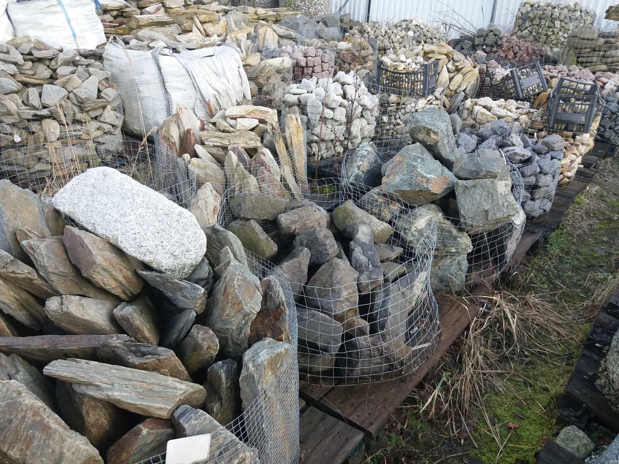 Kruszywo Piasek Otoczak Grys Głazy Bryły Kora Kamienna Kostka granitow