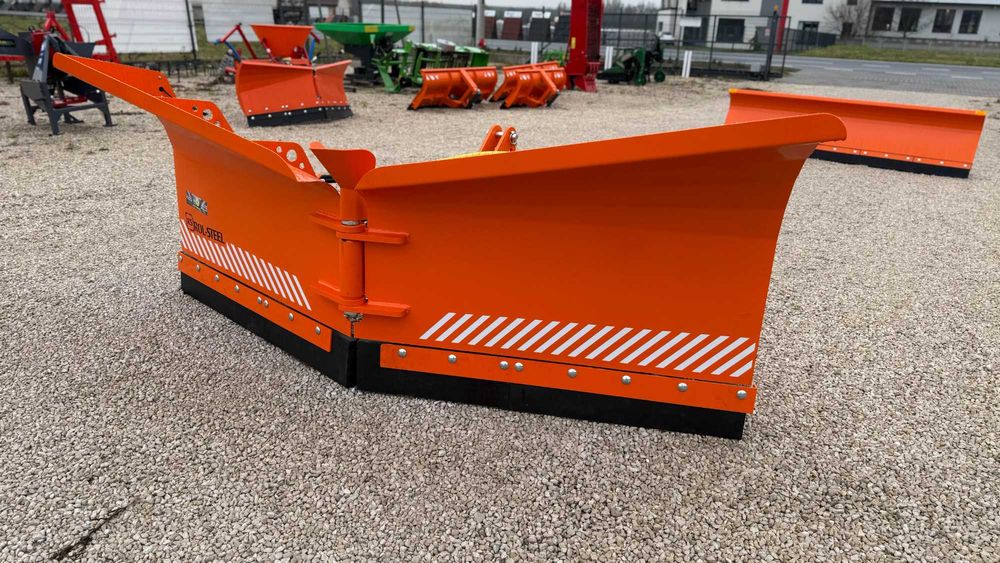 Pług do śniegu Spych 1.5-3.0 m euro/tuz / tur prosty strzałka DOSTAWA