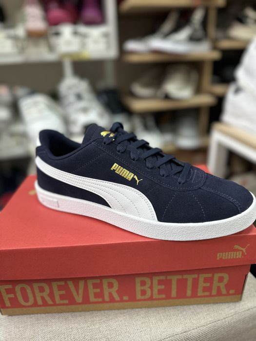 Жіночі / підліткові кеди Puma Club II натуральна замша 41 розмір