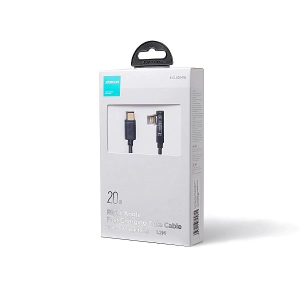 Kabel Joyroom S-CL020A6 Lightning kątowy - USB-C szybkie ładowanie i t