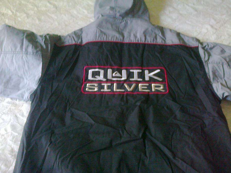 Blusao comprido quicksilver tamanho L novo original.