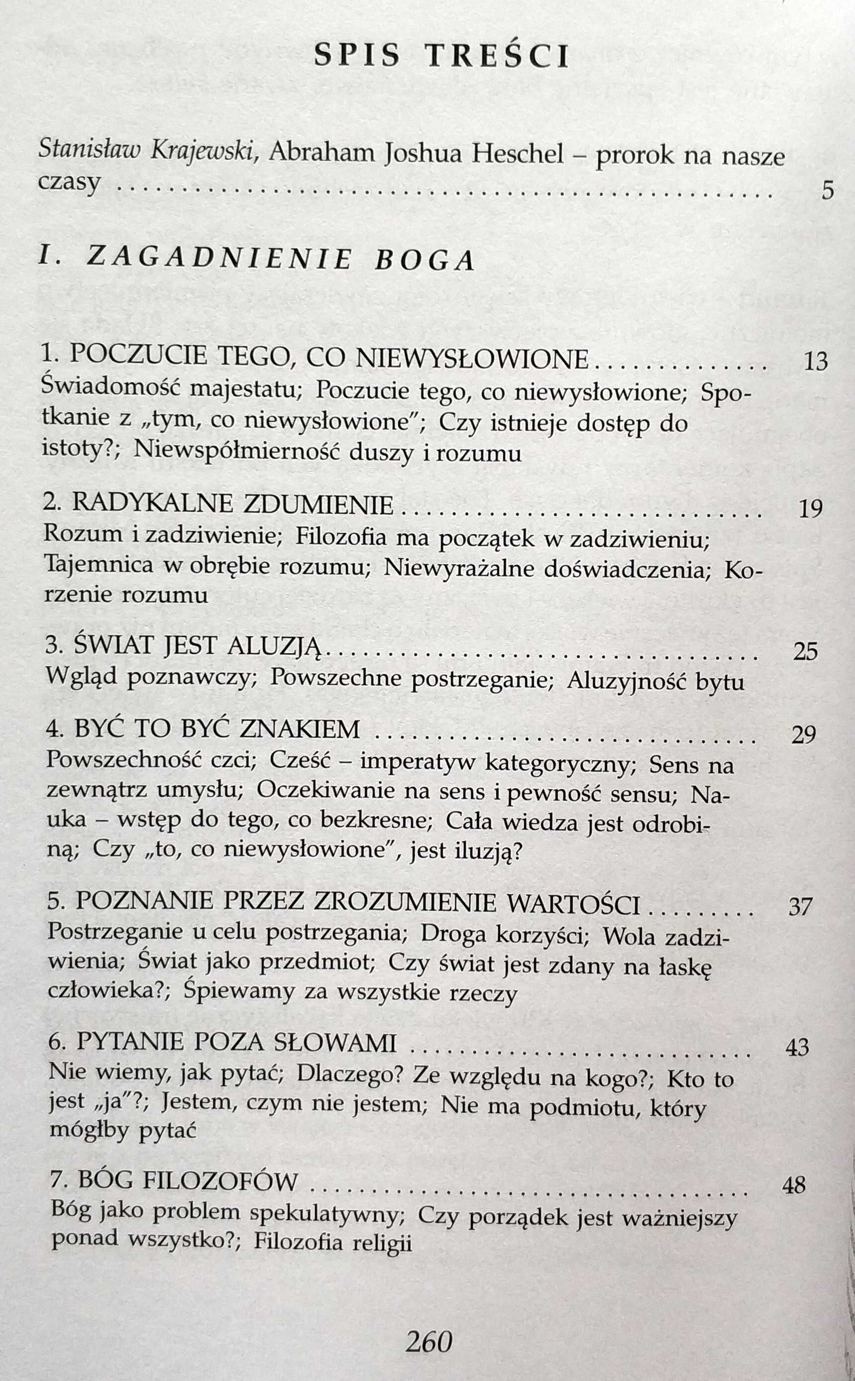Człowiek nie jest sam, Abraham Joshua HESCHEL, NOWA! UNIKAT!