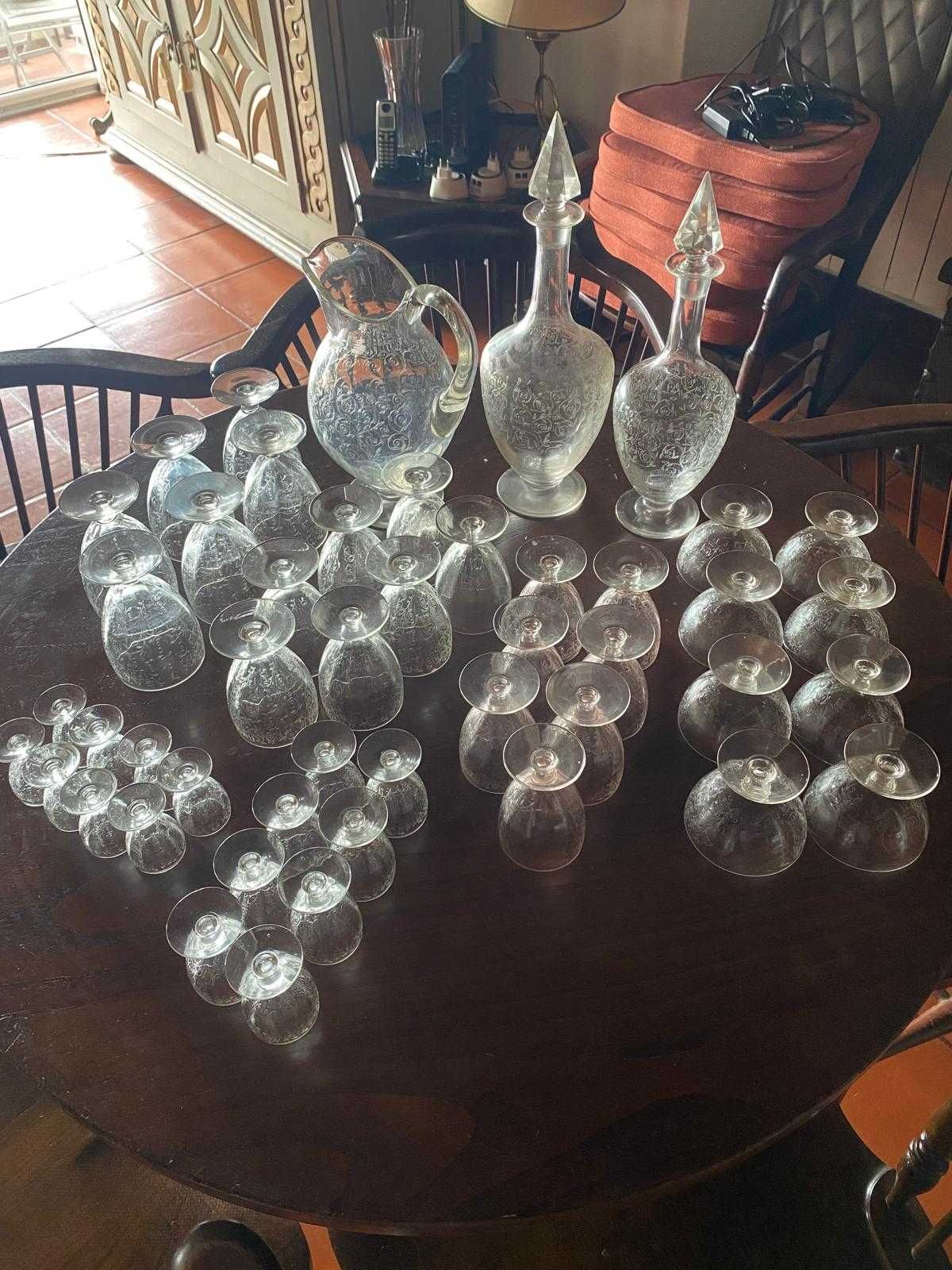 Jogo para Drinks em Cristal