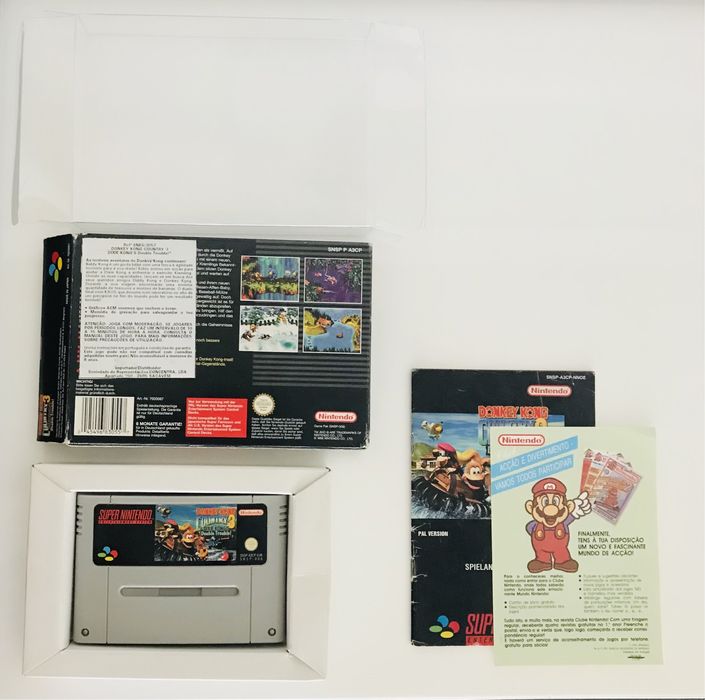 Donkey Kong Country 3 Dixie Kong’s Double Trouble! Super Nintendo Snes